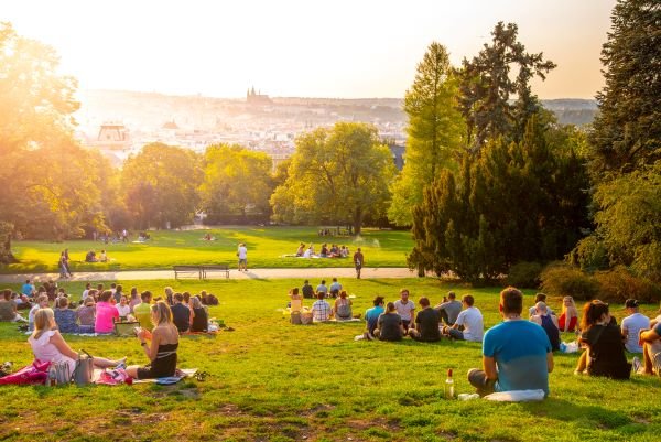 Best Prague parks and gardens: Riegrovy sady