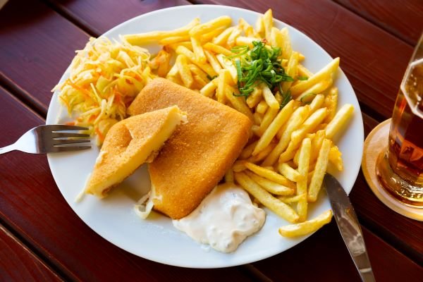 Best fried cheese in Prague