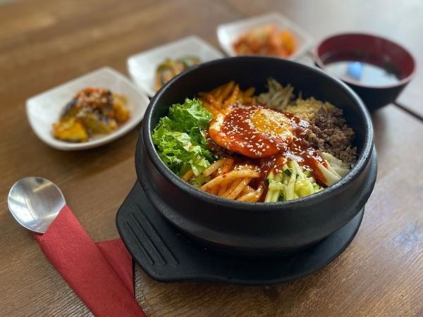 Best Korean food in Prague: Bibimbap