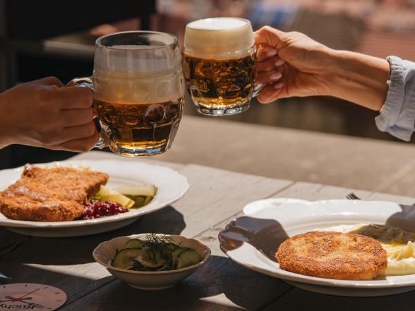 Best schnitzel in Prague: Kuchyň