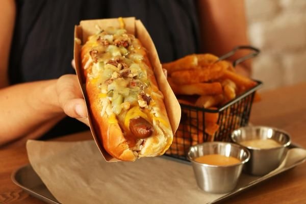 Best hot dogs in Prague: Station Anděl