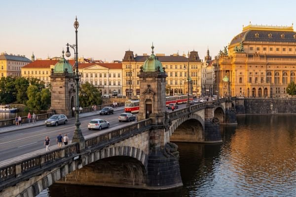 Famous Bridges in Prague: Legion Bridge